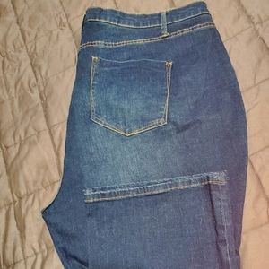 JustFab Stretch Bootcut Jeans 22W